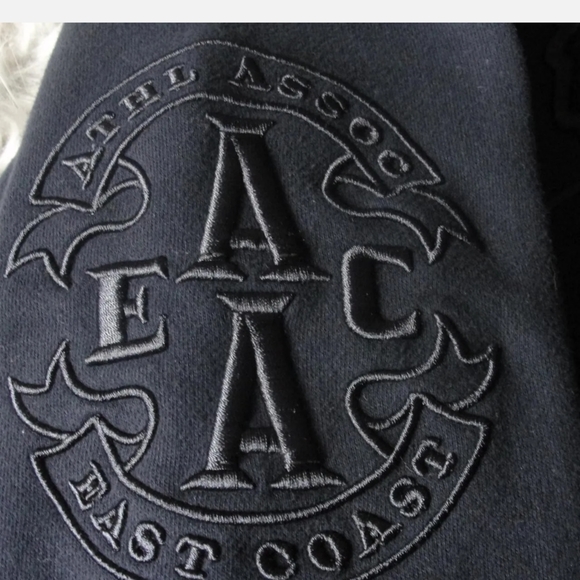 Superdry Vintage bear embossed sweatshirt Navy blue rare Size S - Picture 2 of 4